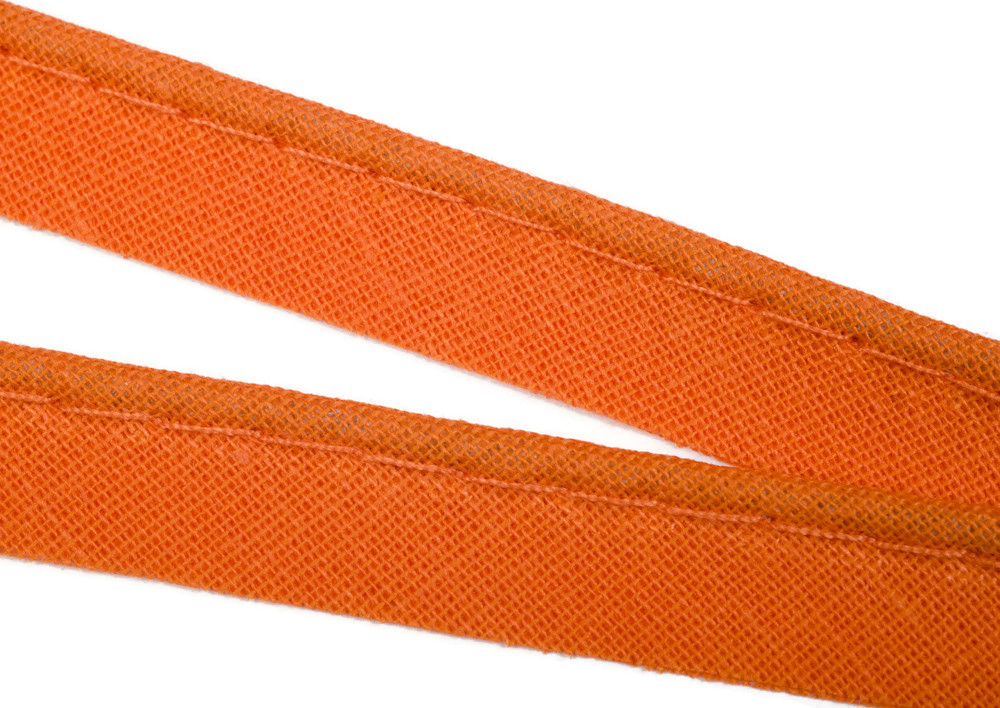 Paspelband aus Baumwolle, 10 Meter, in 40 Farben 10 – orange