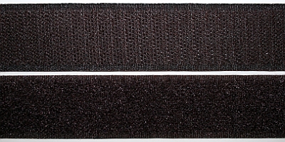 Klettband selbstklebend, 25 mm, braun #03 3 Meter