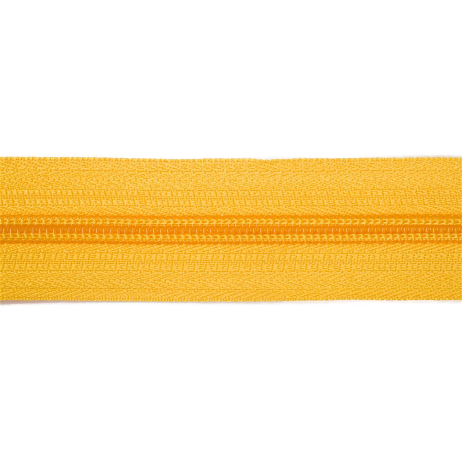 Reißverschluss endlos 5mm gelb #57 5 Meter