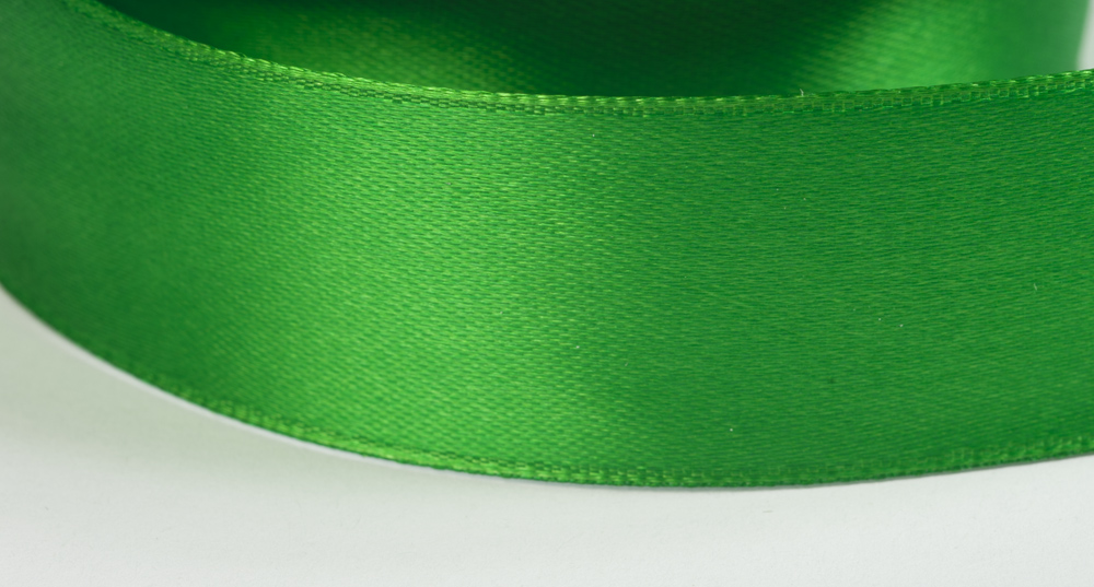 Satinband, 18mm breit, grassgrün #19