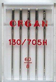 Nähmaschinennadeln Organ, Standard, Stärke 60 #110