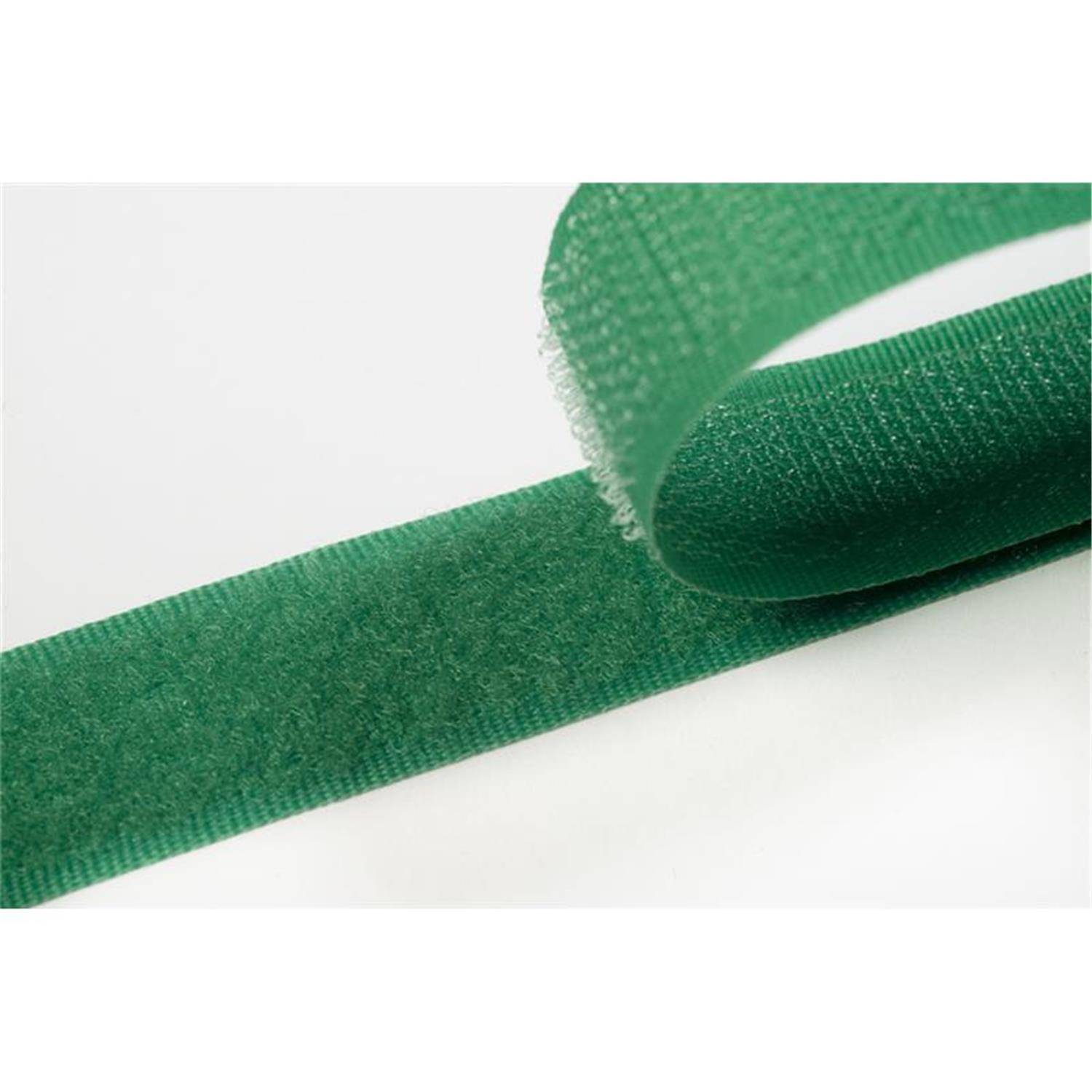 Klettband zum aufnähen, 20 mm, grün #30 25 Meter