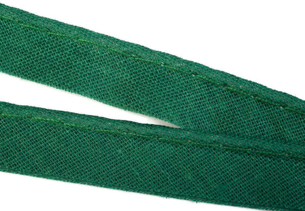 Paspelband aus Baumwolle, 10 Meter, in 40 Farben 24 – dunkelgrün