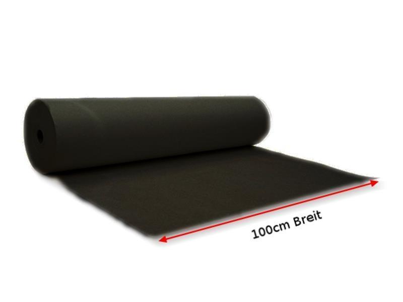 Bügelvlies 25 g/m² doppelte Klebepunkte 2020DF schwarz #12 4 Meter