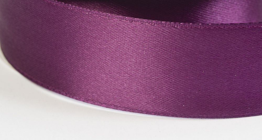 Satinband, 9mm breit, violettrot #46