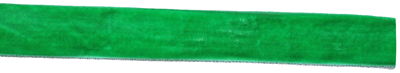 Samtband, 13mm breit, 10 Meter lang, grassgrün #07