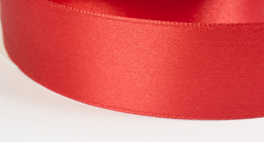 Satinband, 18mm breit, rot #38