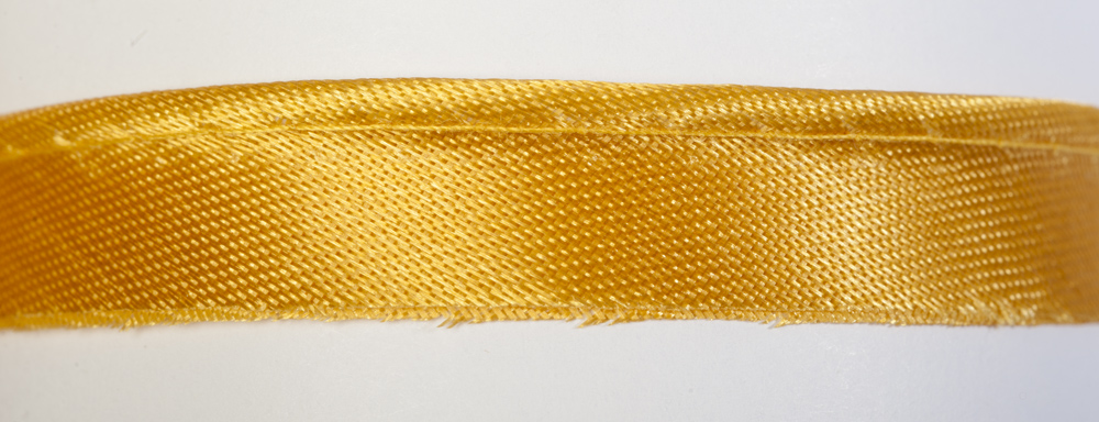 Paspelband Atlas 10m gelb/gold