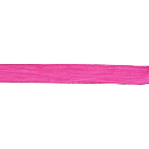 Samtband 10 Meter lang in 17 Farben 08 – pink 16mm