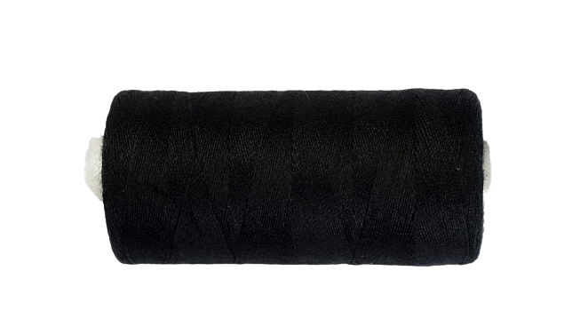 Jeans Nähgarn 20/2, 500 Yards in 47 Farben zur Auswahl schwarz