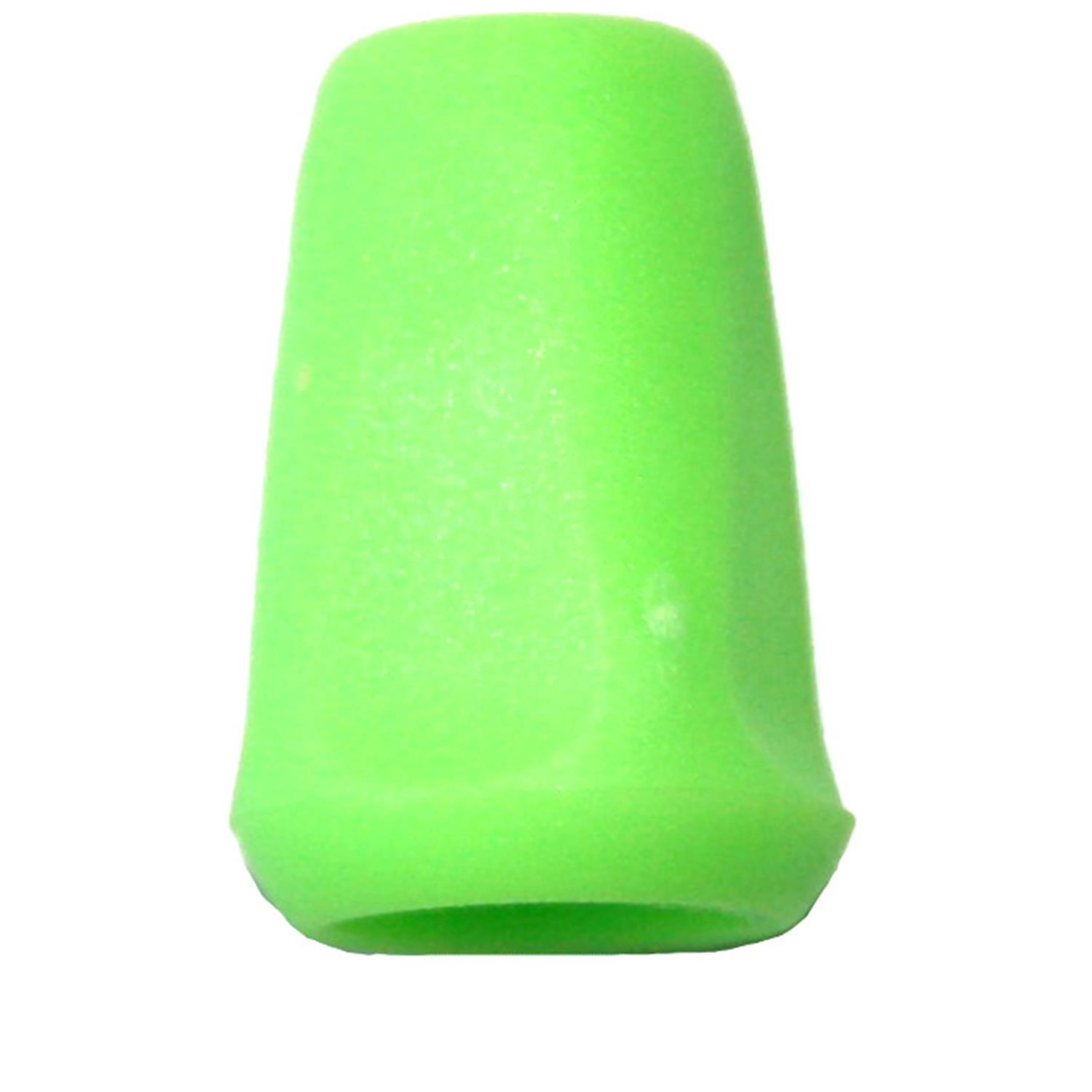 Fluoreszierende Kordelenden, bis 5mm Kordeldurchmesser #29 02 - fluoreszierende grün
