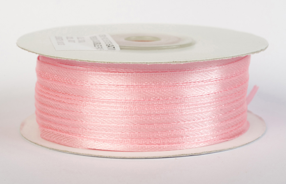 Satinband 3mm breit rosa #31