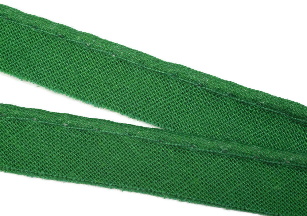 Paspelband aus Baumwolle, 10 Meter, in 40 Farben 23 – grassgrün