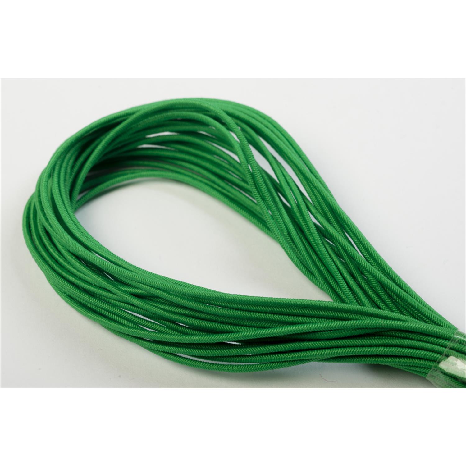 Elastische Kordeln / Hutgummi 1,5 mm dick in 19 Farben 10 / frühlingsgrün 100 m
