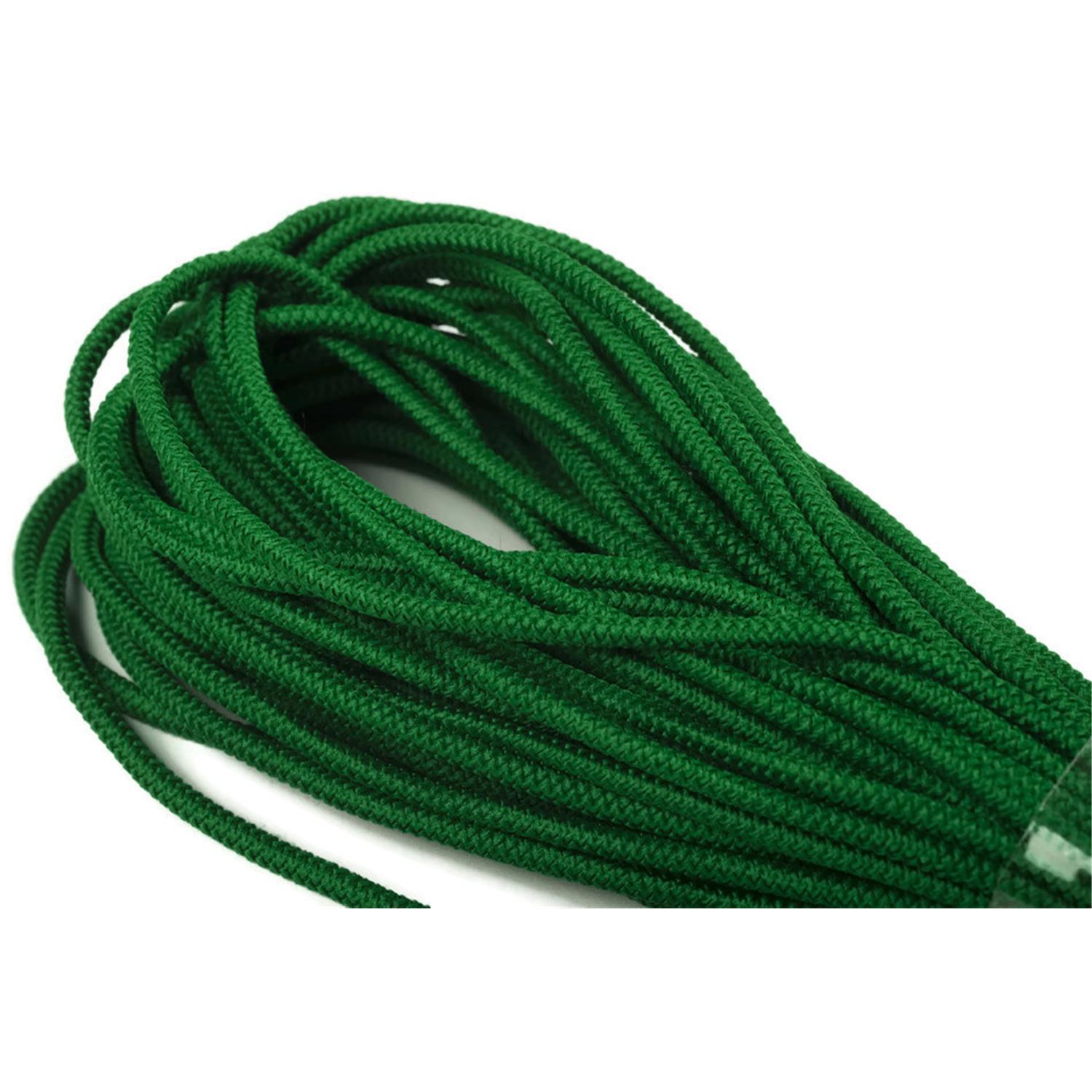 Gummikordel, 2,2mm, Kordel elastisch, grasgrün #30 10 meter