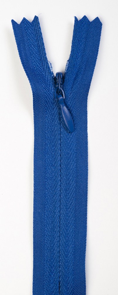 1 Reißverschluss nahtfein, nicht teilbar, 25cm lang, royalblau #23