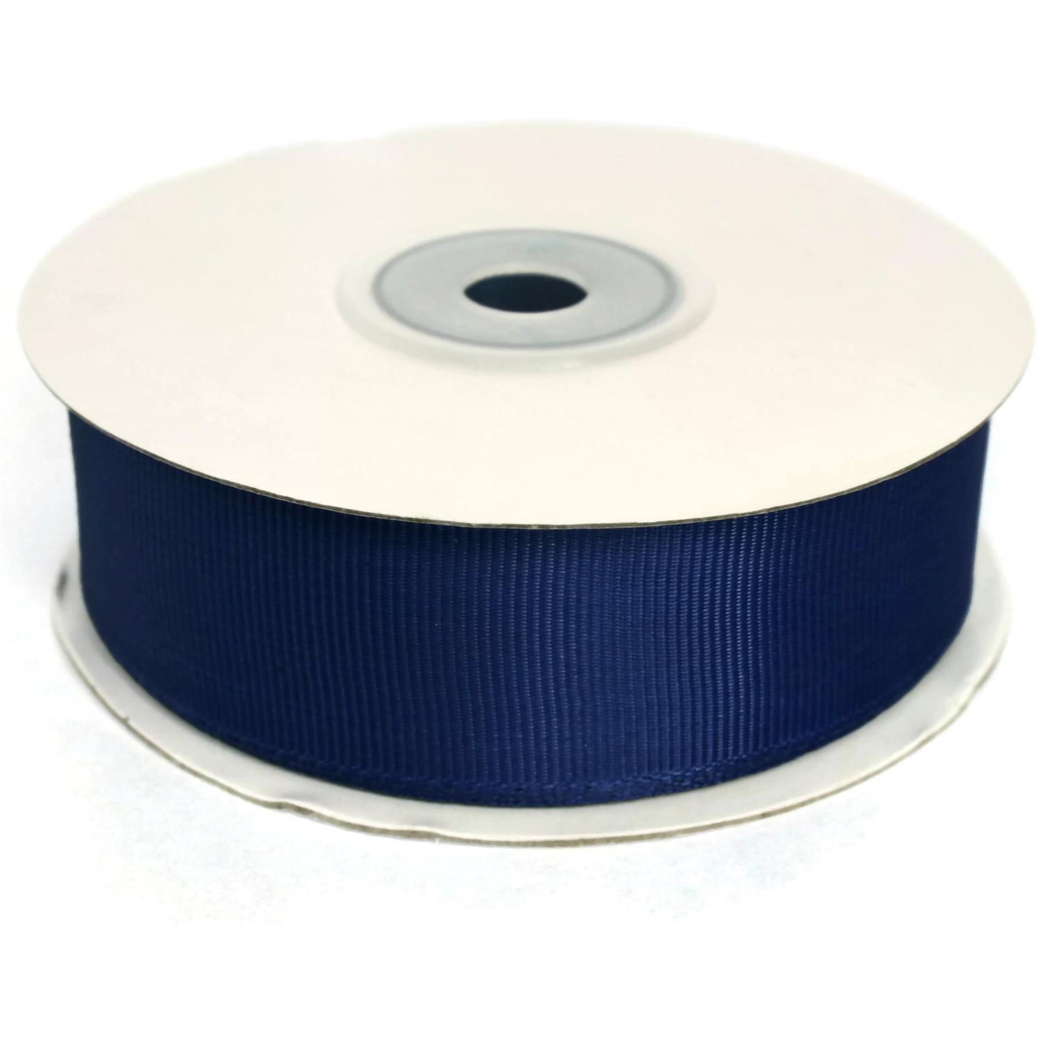 Ripsband 25mm breit, 20 Meter lang, Farbe: blau #10