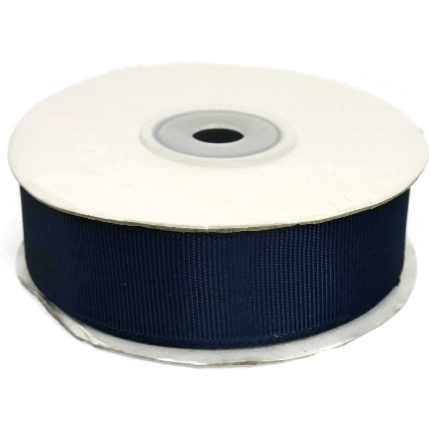 Ripsband 25mm breit, 20 Meter lang, Farbe: dunkelblau #11