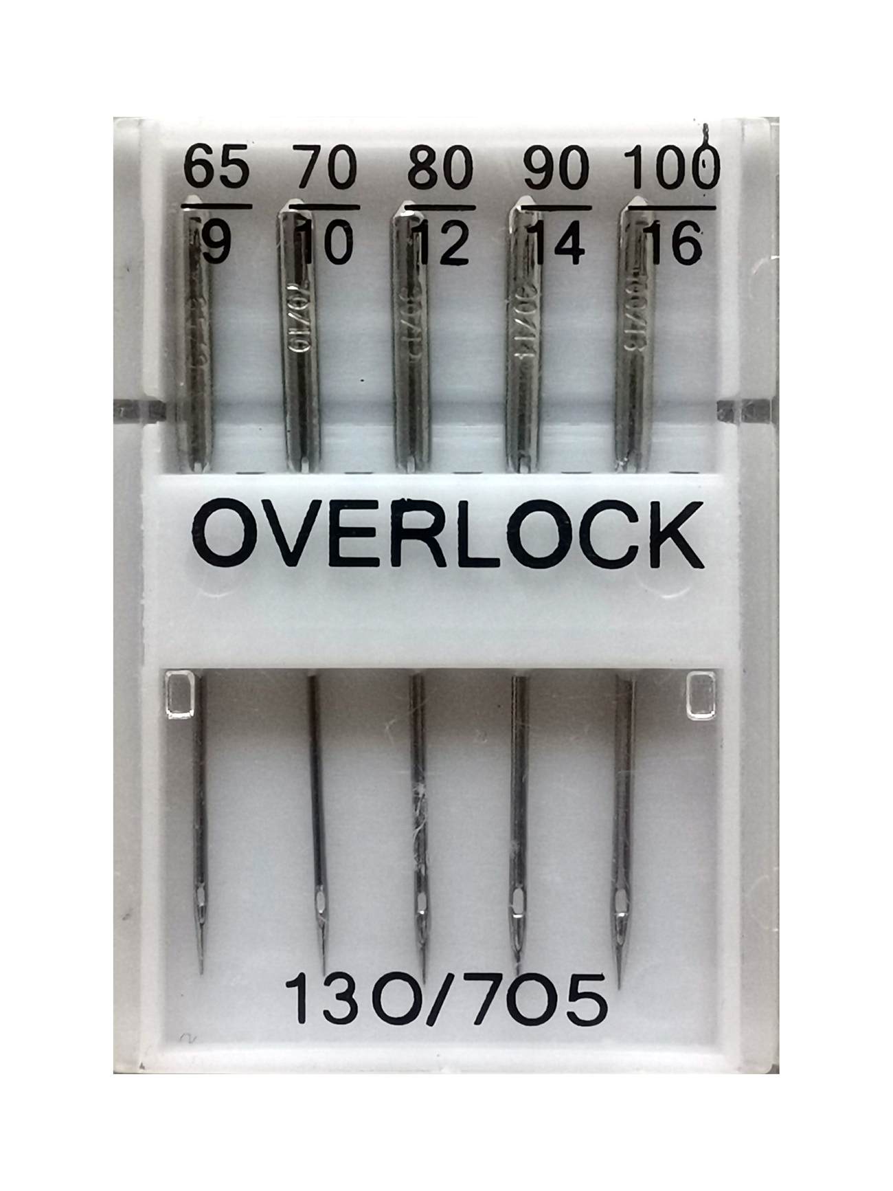 Nähmaschinennadeln Flachkolben Overlock Mix Stärke 5 Stk. #79