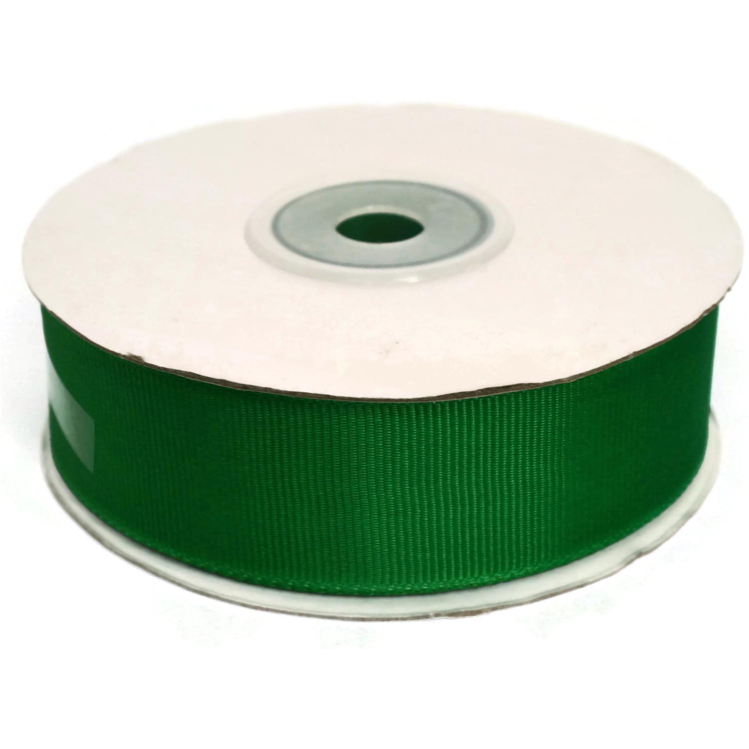 Ripsband 38mm breit, 20 Meter lang, Farbe: grün #07