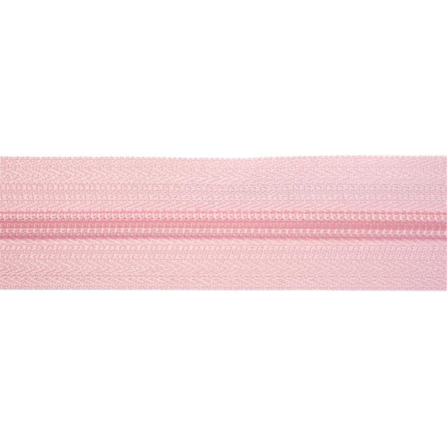 Reißverschluss endlos 5mm rosa #62 50 Meter Rolle