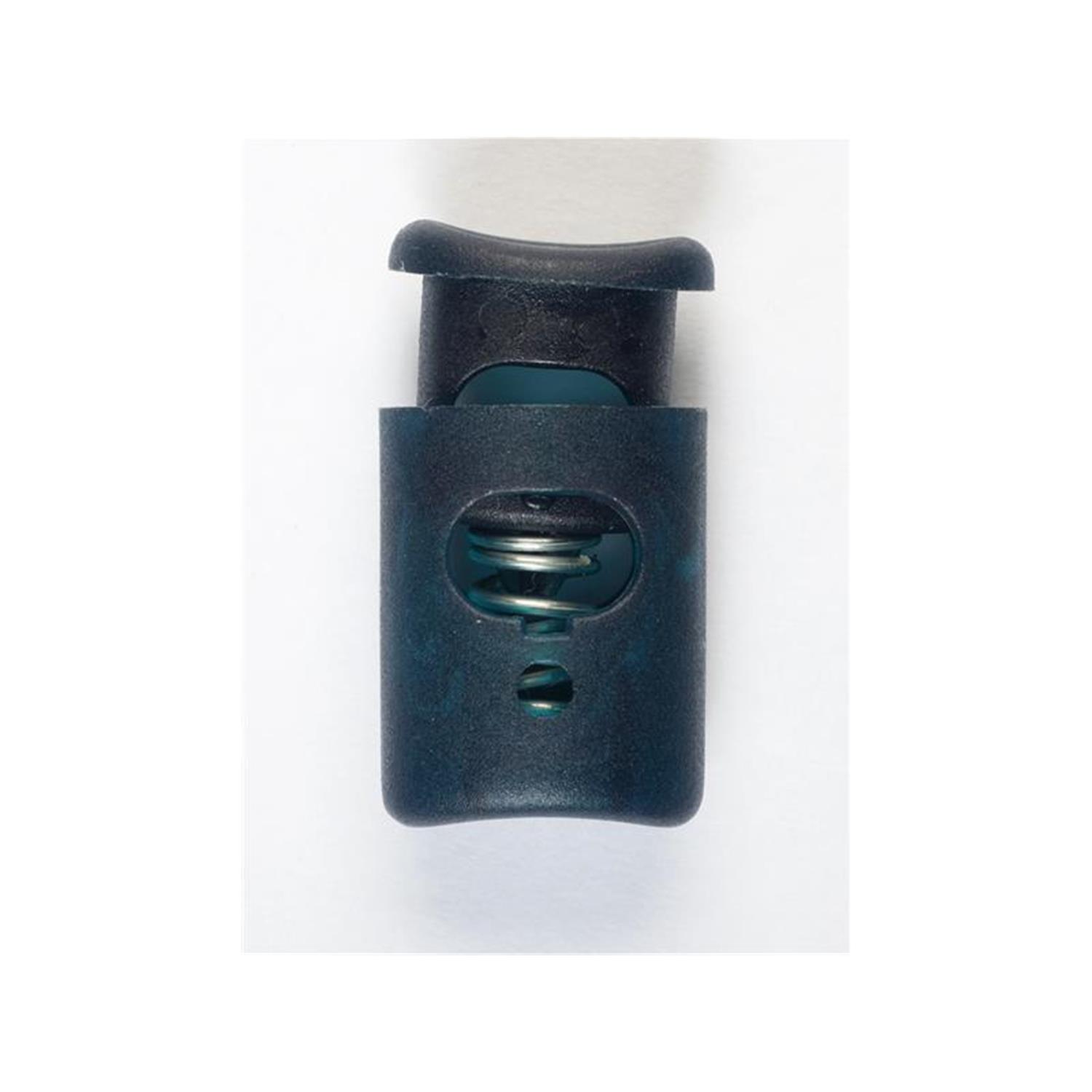 Kordelstopper (1-Loch), 5 x 7 mm Kordeldurchmesser #06 04 - dunkelblau