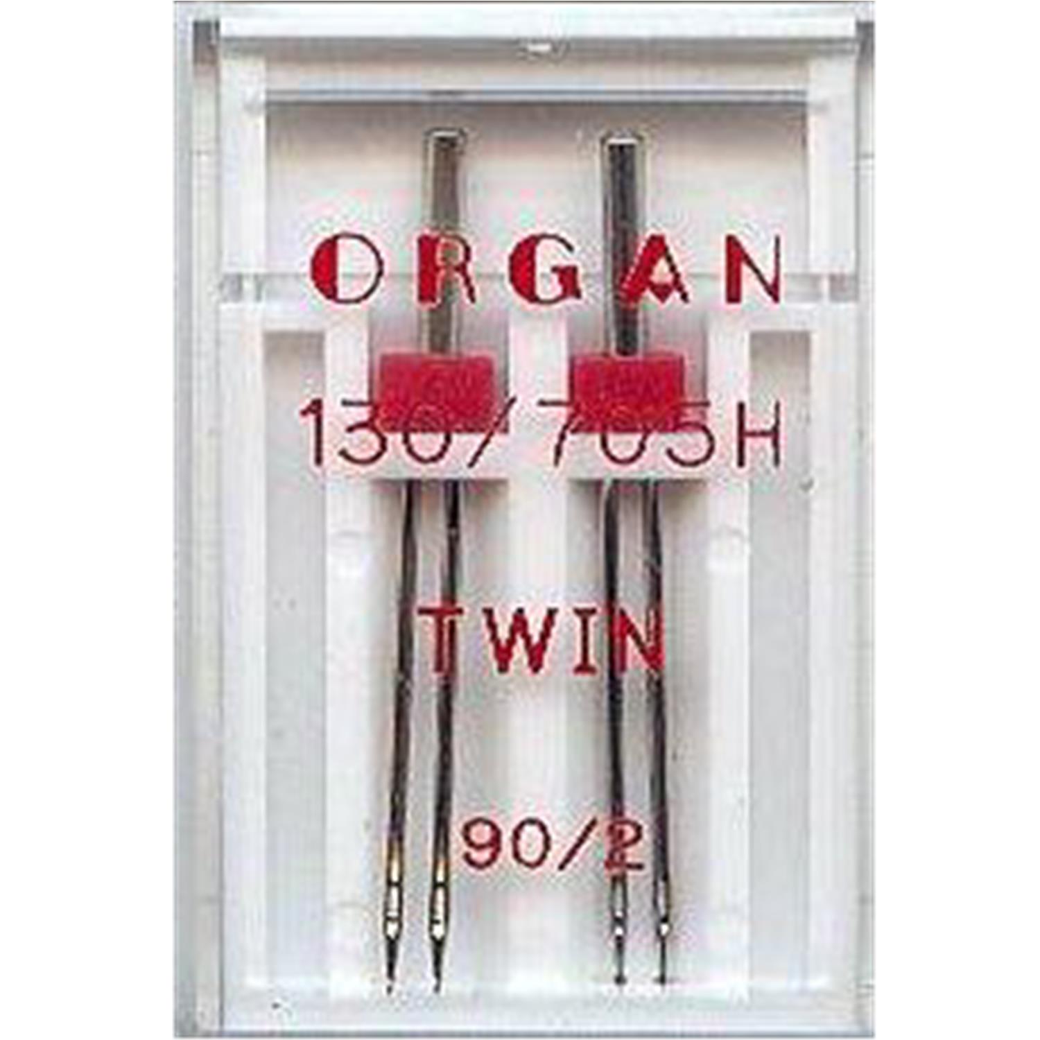 Nähmaschinennadeln Organ, TWIN 90/2.0mm #148