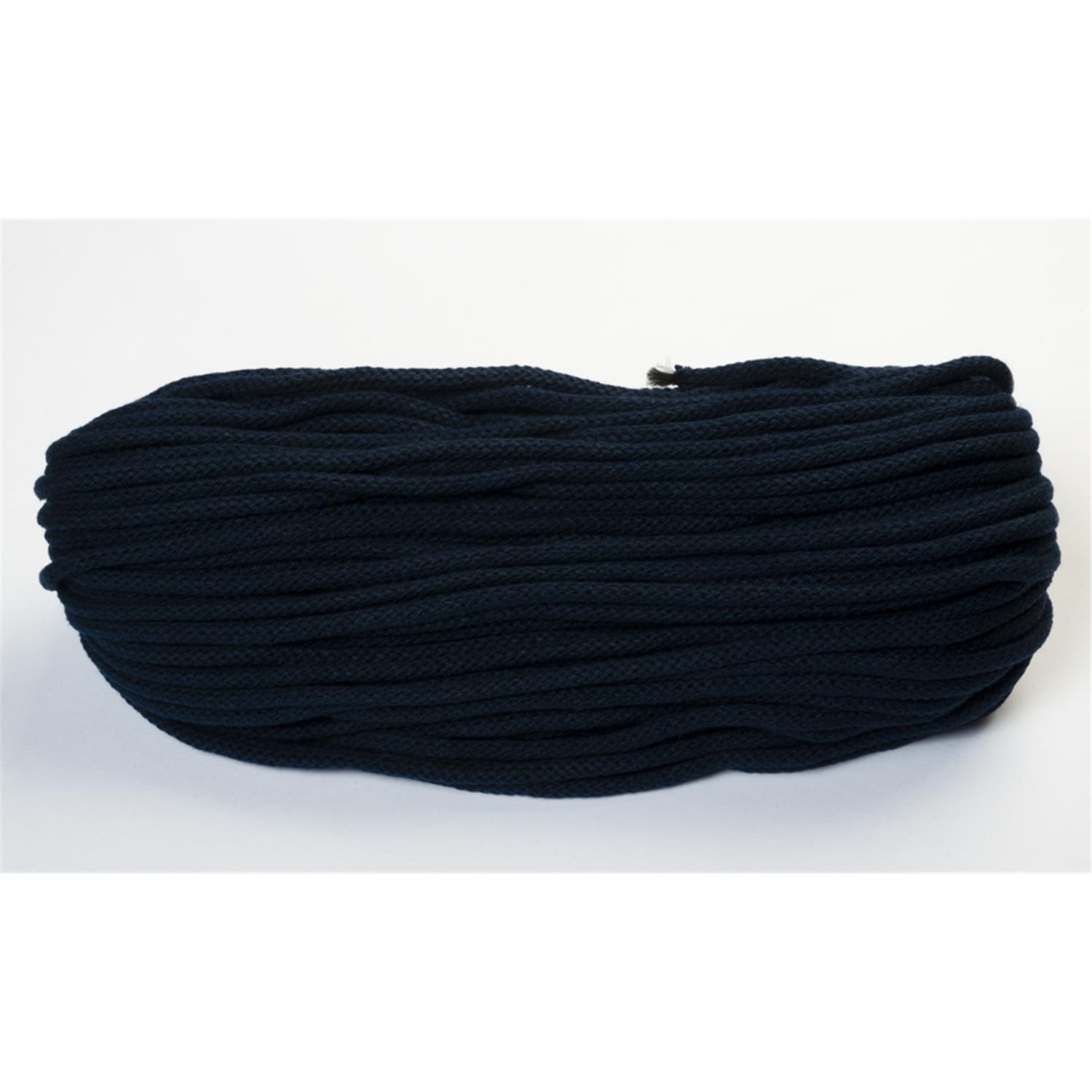 Baumwollkordel, 50 Meter, 6 mm Ø mit Kern, dunkelblau #16