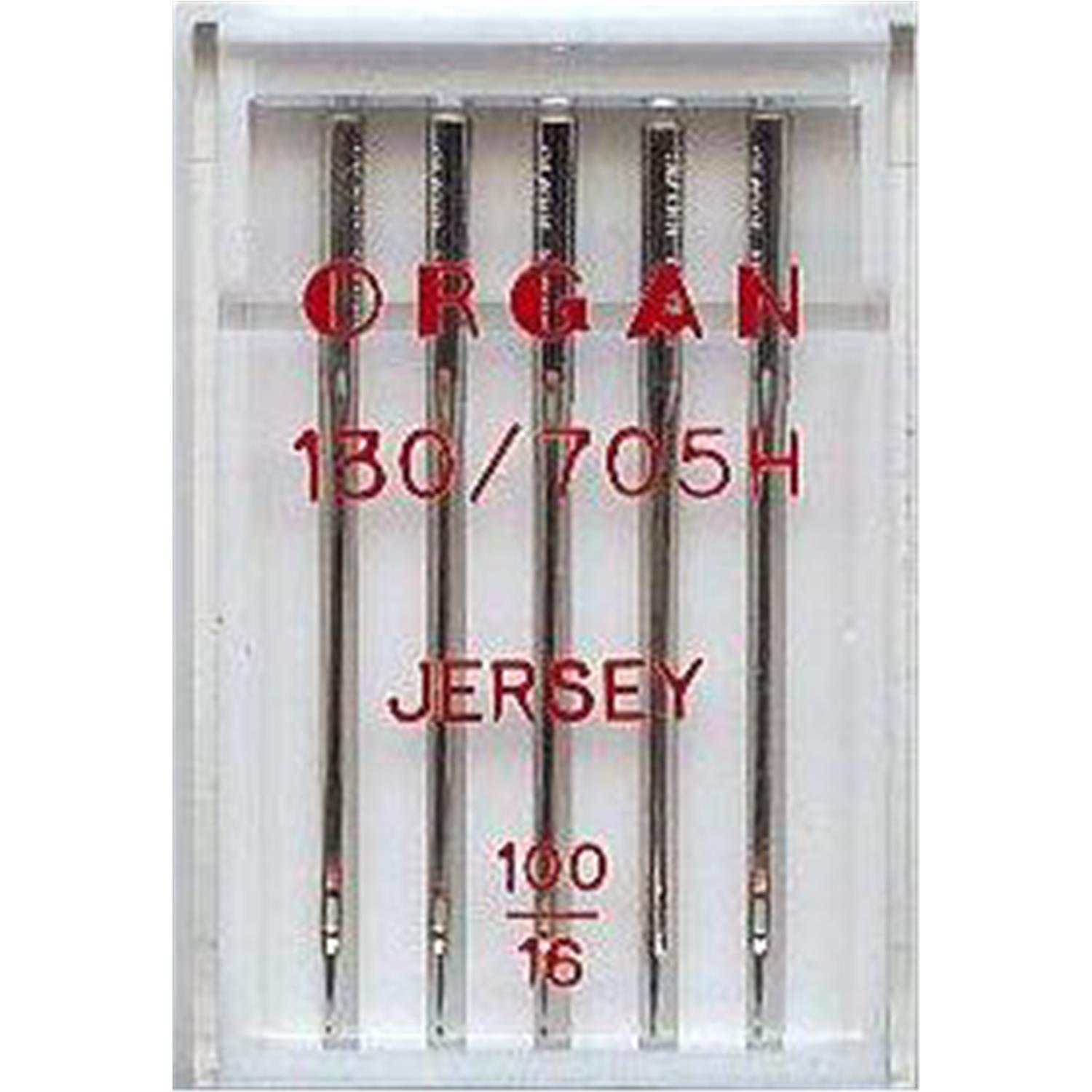 Nähmaschinennadeln Organ, Jersey, Stärke 100 #120