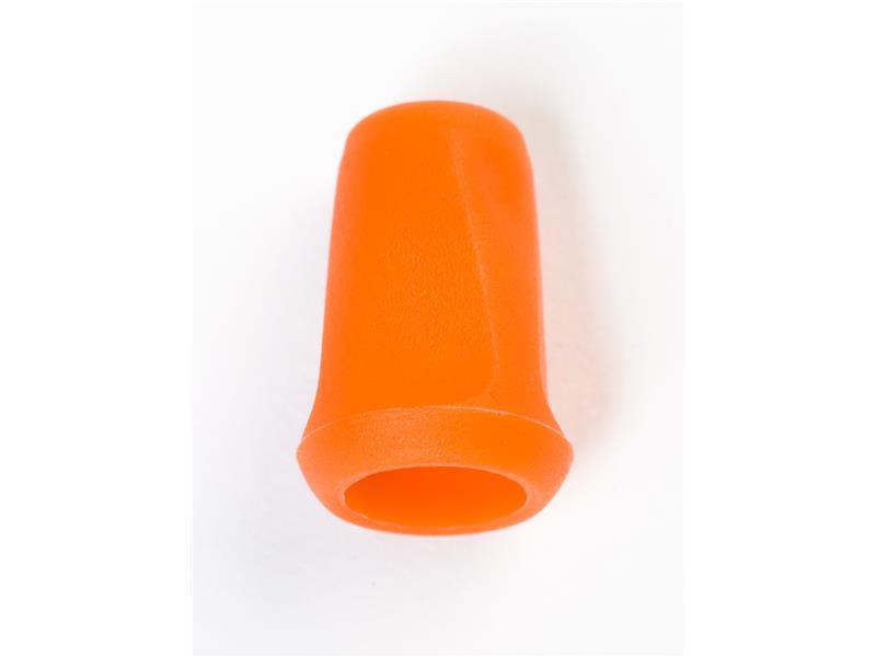 Kordelende 1 Stk., 5mm, Auswahl aus 21 Farben / #20 05 - orange