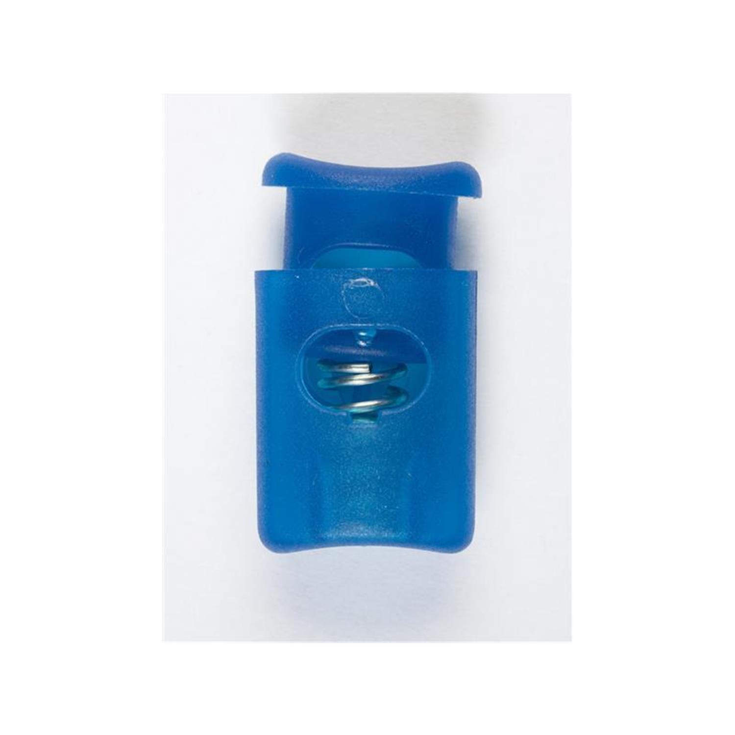 Kordelstopper (1-Loch), 5 x 7 mm Kordeldurchmesser #06 03 - royalblau