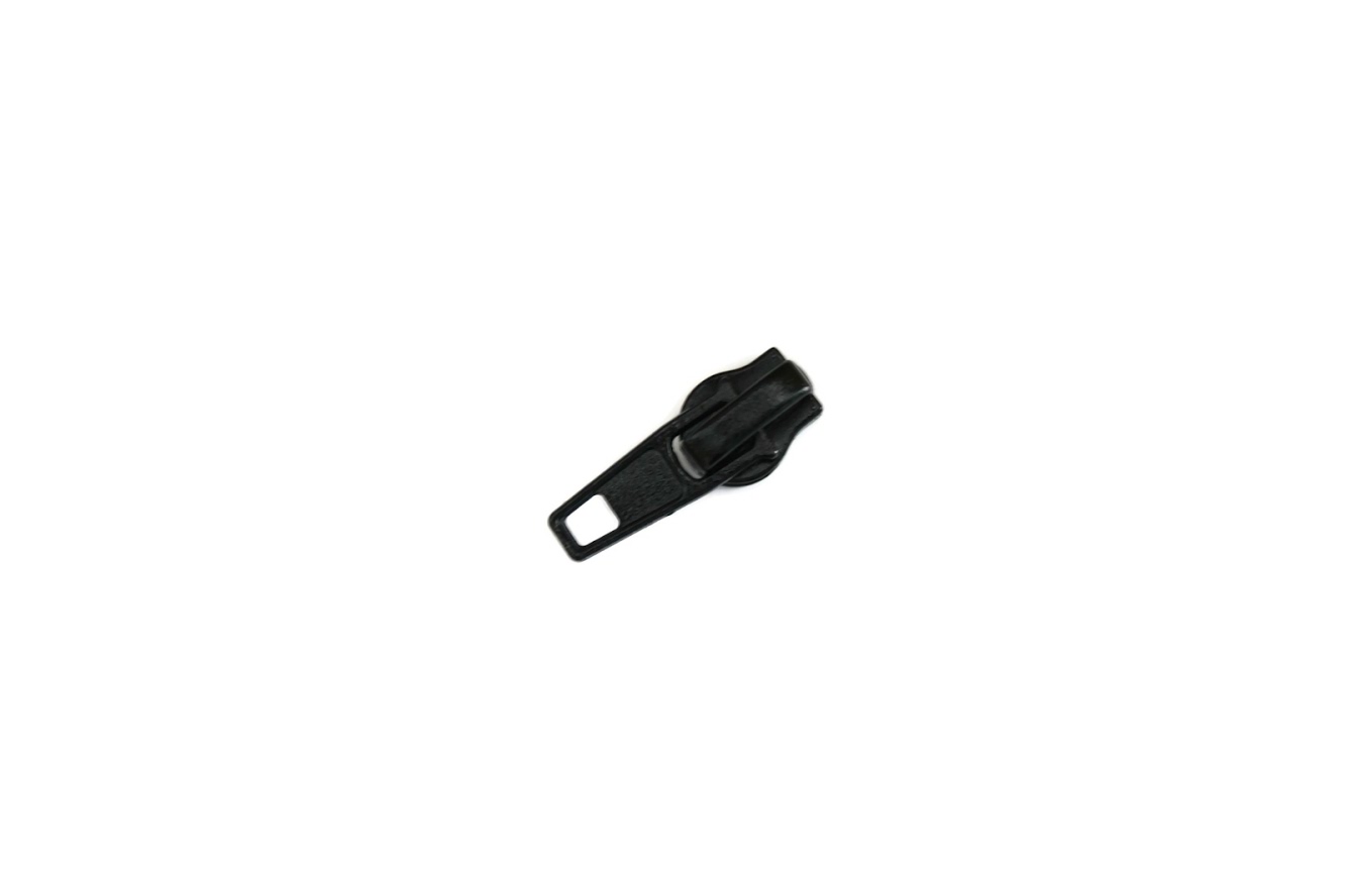 Autolock Schieber für Endlosreißverschluss 5mm, 42 Farben 89 - schwarz